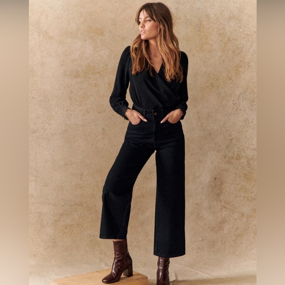 NWOT Sézane Le Crop Jeans
